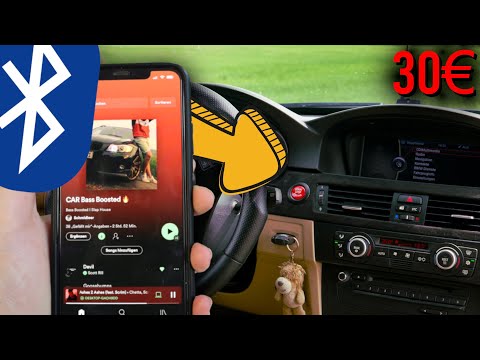 BLUETOOTH nachrüsten an JEDEM AUTO mit Aux In!