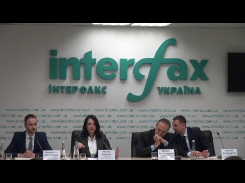 Трансляция пресс-конференции о статусе выполнения мирового соглашения между компаниями "Филипп Моррис" и Украиной