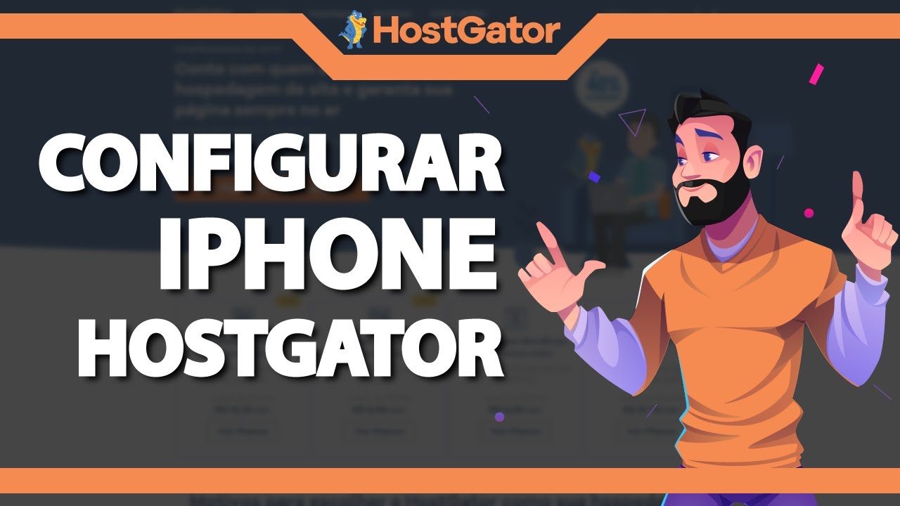 Como Configurar o Email da Hostgator no Iphone ATUALIZADO