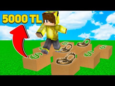 YANLIŞ KUTUYA ATLARSAN ÖLÜRSÜN! 😱 - Minecraft