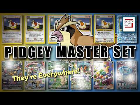 Every Pidgey Card - The Ultimate Pokemon Master List Episode 16