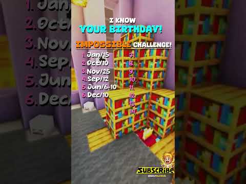 IF I GUESS YOUR BIRTHDAY, YOU’RE OUT! MERCILESS EDITION! #shorts