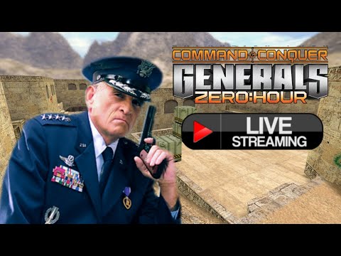 ИГРАЕМ КОМАНДНЫЕ МАТЧИ 2x2 3х3 НА КАРТАХ CS В GENERALS ZERO HOUR