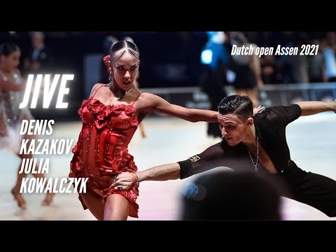Denis Kazakov - Julia Kowalczyk (POL) | Dutch Open Assen 2021 | Adults LAT | Jive