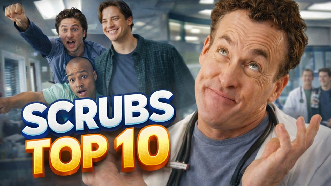 Top 10 dei migliori episodi di Scrubs!