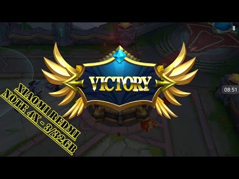 MOBILE LEGENDS: Bang bang - GAMEPLAY ANDROID "TEST REDMI NOTE 4x"