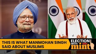 Did Ex-PM Manmohan Singh Say Muslims Have ‘First Right’ To Wealth As PM Modi Claimed? | Watch