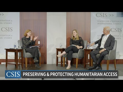Preserving and Protecting Principled Humanitarian Access with Sarah Charles and Jan Egeland