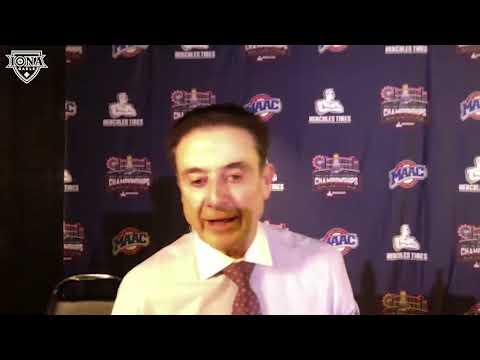 Iona College MAAC Men's Basketball Postgame Press Conference (3.13.21)