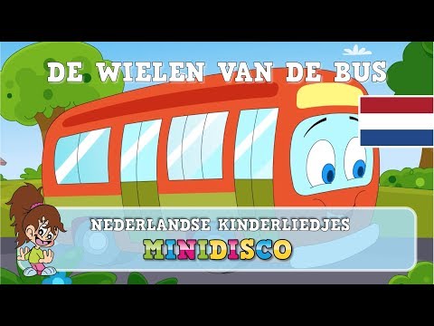 DE WIELEN VAN DE BUS | Kinderliedjes | Liedjes voor Peuters en Kleuters | Minidisco