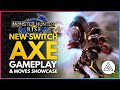 Monster Hunter Rise | New Switch Axe Weapon Gameplay & Moves Showcase