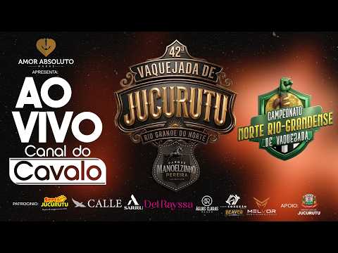 DISPUTAS FINAIS - VAQUEJADA AO VIVO | PQ. MANOELZINHO PEREIRA - JUCURUTU - ETAPA DO CNRV