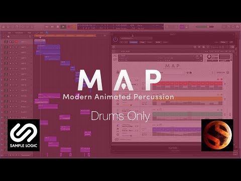 Music Demo (Percussion only) of MAP Modern Animated Percussion by Sample Logic and Soundiron