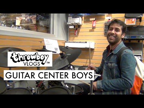 Throwboy Vlogs 024 | Guitar Center Boys