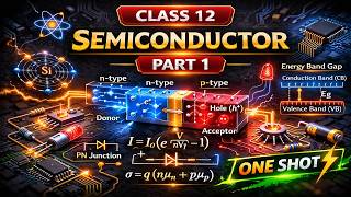 CBSE Class 12 || Physics || Semiconductor Electronics || Part-I || Animation || in English