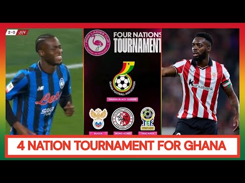 Ghana Invited to 4-Nation Tournament, Inaki & Kamaldeen Future in Doubt