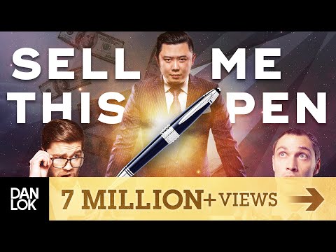 How To Sell Anything To Anyone Anytime - SELL ME THIS PEN Video
