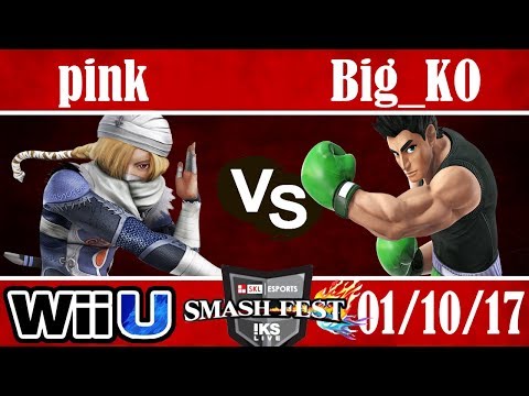 SKLS1 Losers Quarters - pink (Sheik) vs Big_KO (Lil Mac)