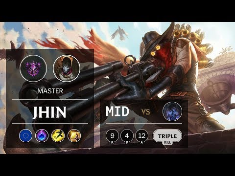 Jhin Mid vs Sylas - EUW Master Patch 9.21