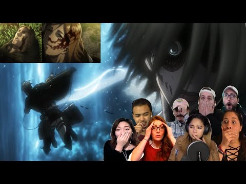 Death of squad Levi REACTION【SUB ESP, ENG】 進撃の巨人21 反応   外国人の反応 1
