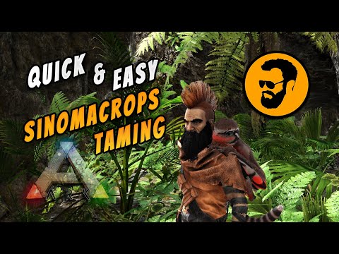 Quick and Easy Sinomacrops Taming Ark
