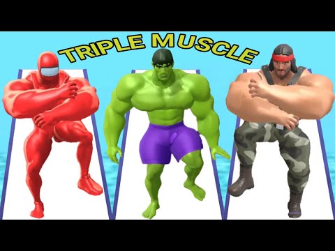 MUSCLE RUSH vs MUSCLE RUSH vs MUSCLE RUSH - Triple Game