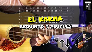 EL KARMA - REQUINTO Y ACORDES - ARIEL CAMACHO - TUTORIAL GUITARRA
