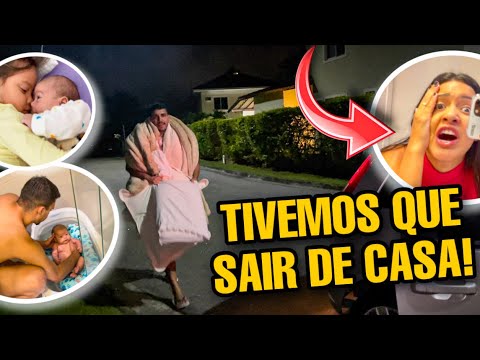 DIEGO DEU BANHO NO JOHN! + FICAMOS SEM LUZ E FOMOS DORMIR NA CASA DA VALENTINA! 😭😱 *deu ruim*