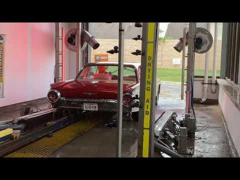 Old School Classic, Going through iShine Car Wash/Coleman Hanna/Simoniz Tunnel. Spring,Tx
