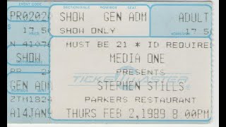 Stephen Stills Band 1989 02 02 Parkers Ballroom  Seattle, Wa. &quot;Both Sets&quot; Full Show &quot;Audio Only