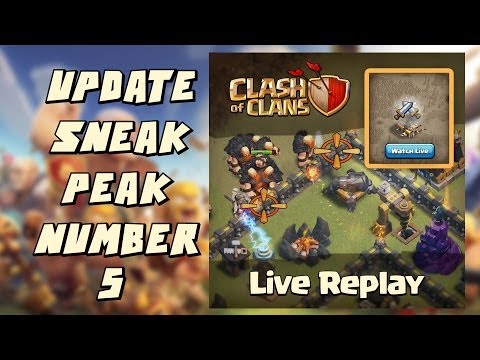 Clash of Clans - Update Sneak Peak #5 - Clan War Live Replay - July 2014