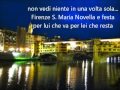 Firenze Santa Maris (with lyrics) - Pupo 