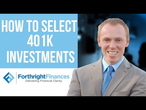 How To Select 401K Investments