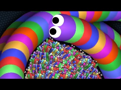 Slither.io Best Tiny Snake vs Giant Noob Snakes Epic Slitherio Gameplay #slithergameplay