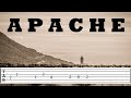 APACHE Facil Easy Cover Guitar Tab