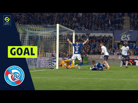 Goal Marco VERRATTI (75' csc - RCSA) RC STRASBOURG ALSACE - PARIS SAINT-GERMAIN (3-3) 21/22