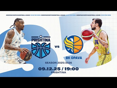 SIGAL PRISHTINA v BK Opava | Dec 9, 2025, 7:00 PM | ENBLeague 2025/26