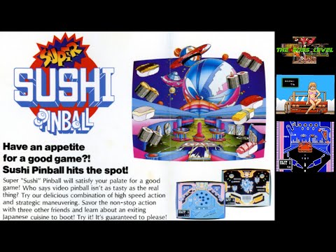 Super Sushi Pinball - An unreleased Nintendo NES game - first play.