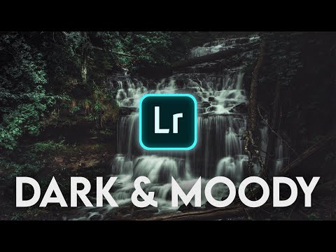 How to Edit DARK & MOODY Lightroom Mobile Tutorial + PRESET