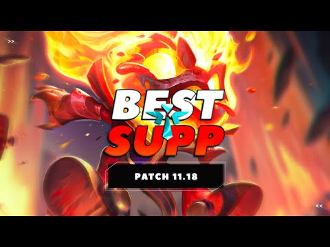 AMUMU SUPPORT?! PATCH 11.18 SUPPORT TIER LIST