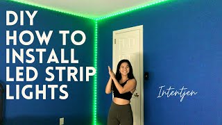 DIY How to Easily Install LED Strip Lights for Your Kids
