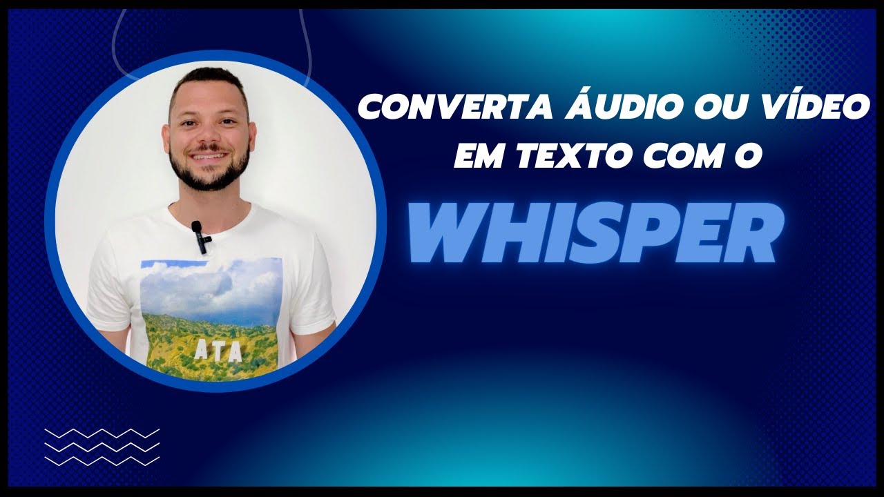 Tutorial 90 | Como transcrever áudio e vídeo com o Whisper