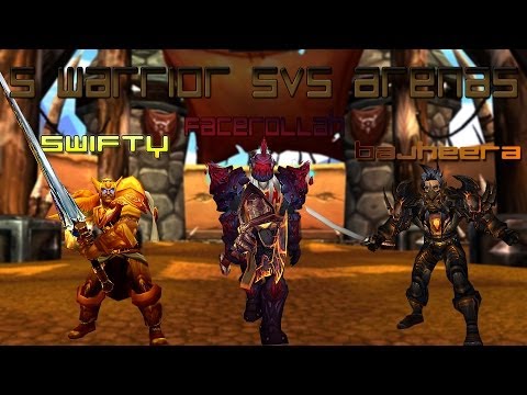 Swifty, Facerollah and Bajheera 5v5s (as a 5 warrior team!) HADOUKEN!!!