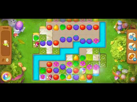 Gardenscapes level 1300