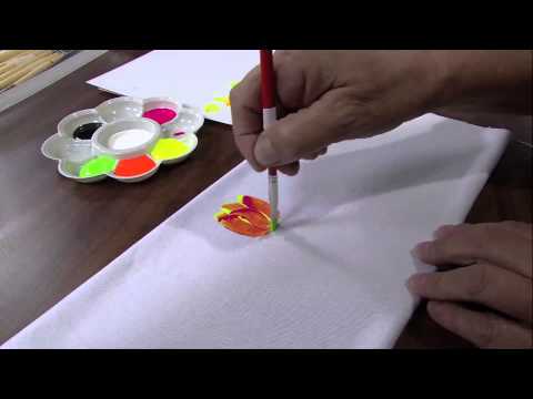 Mulher.com 17/04/2013 Ana M. Guimarães - Pintura em caixa com tinta fluor  Parte 2/2