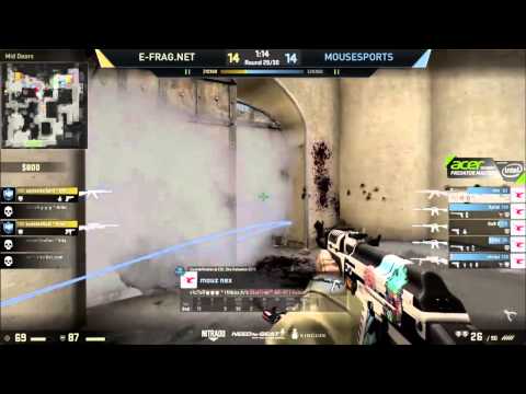 Nex's Ridiculous Play Wins Round For Mouz - Mouz vs E-Frag 01.08.15