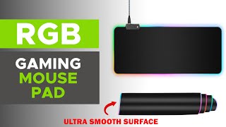 Extended Gaming Mouse Pad with RGB USB LED Light