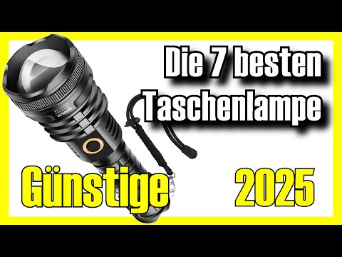 🔥 Beste Taschenlampe von Amazon im Preis-Leistungs-Verhältnis [2025]✅[Günstige] Der Welt / Polizei