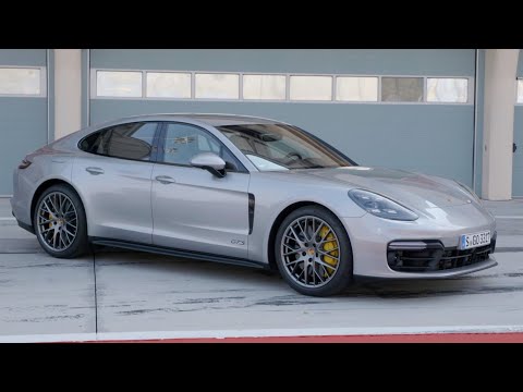 Porsche Panamera GTS Revving Exterior and Interior