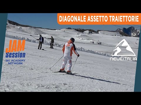 Diagonale assetto traiettorie - INT.18- Corso sci intermedio